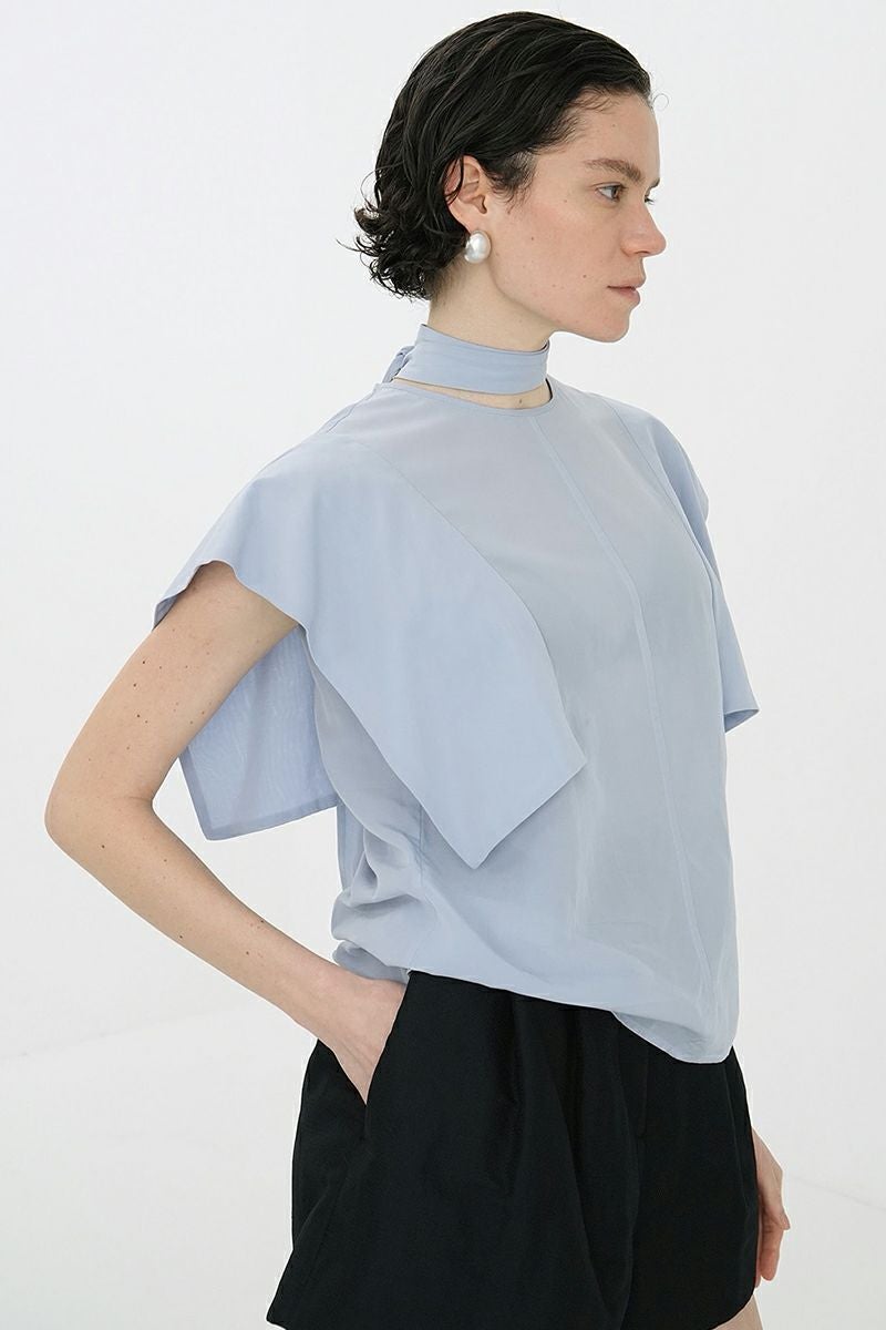  CLANE(クラネ) > SQUARE SLEEVE BLOUSE スクエアスリーブブラウス 18122-4182