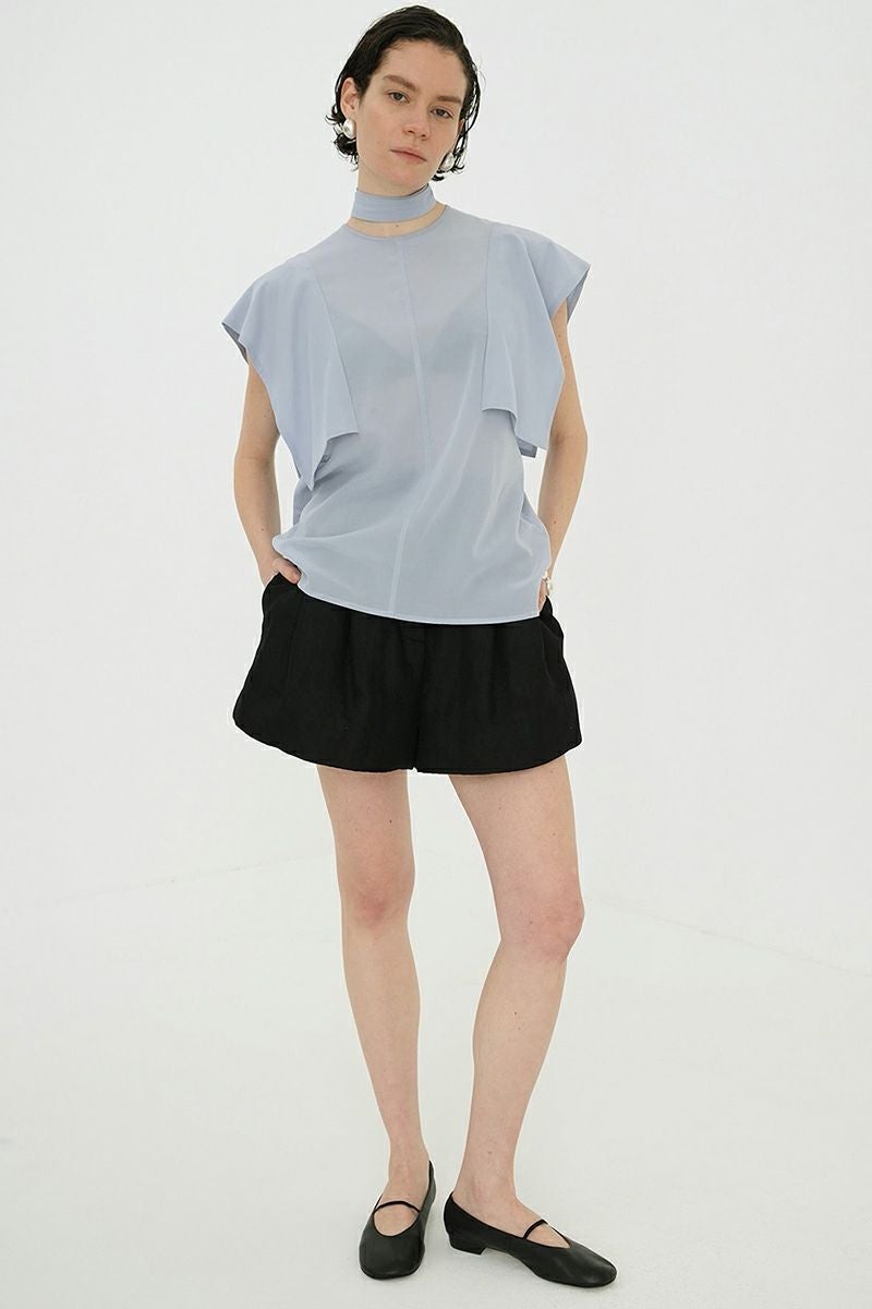  CLANE(クラネ) > SQUARE SLEEVE BLOUSE スクエアスリーブブラウス 18122-4182