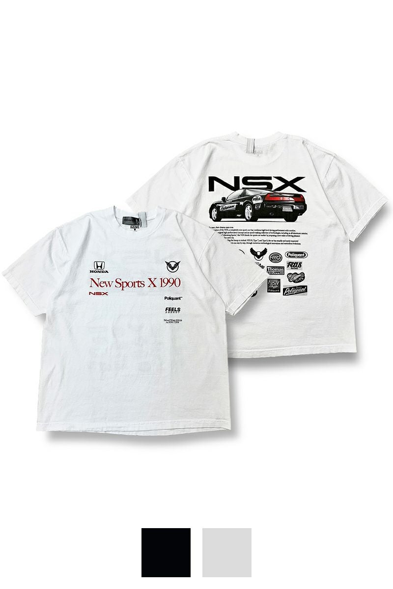 Poliquant(ポリクアント) THE NEW SPORTS X 1990 S/S TEE ニュースポーツ半袖Tシャツ 2502024