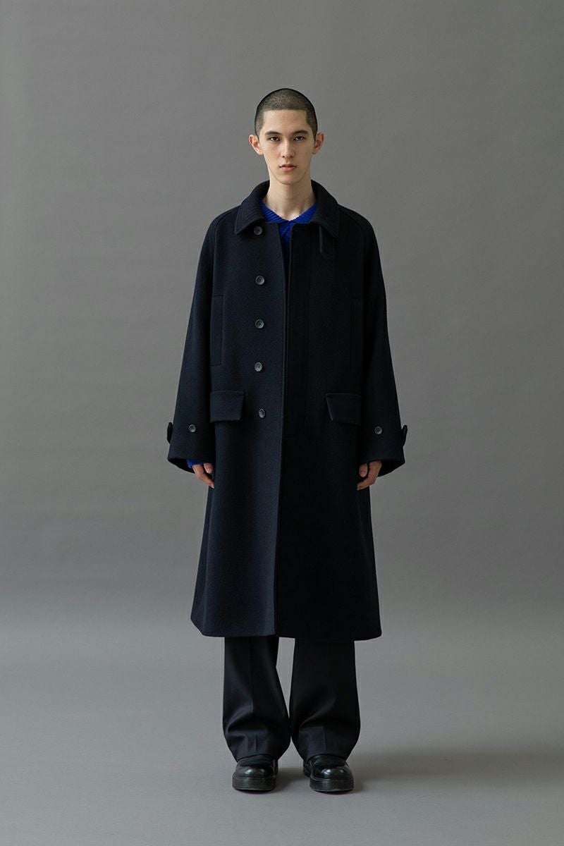 ANOTHER OFFICE(アナザーオフィス) Voyager Bold Balmacaan Coat ボイジャーボールドバルマカーンコート AOEFCT002