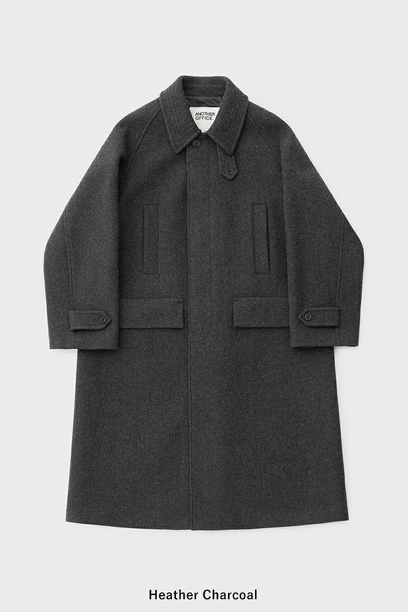 ANOTHER OFFICE(アナザーオフィス) Voyager Bold Balmacaan Coat ボイジャーボールドバルマカーンコート AOEFCT002