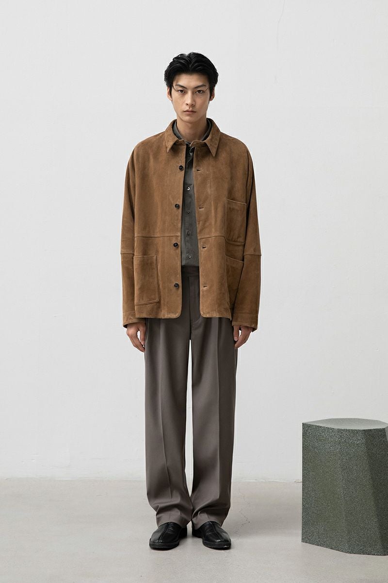 ANOTHER OFFICE(アナザーオフィス) Leather Coverall Jacket レザーカバーオールジャケット AOEWLJ003