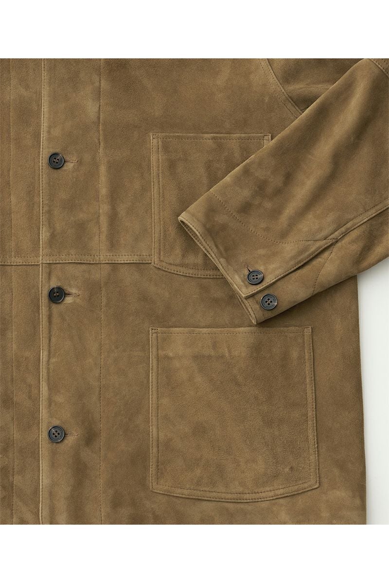 ANOTHER OFFICE(アナザーオフィス) Leather Coverall Jacket レザーカバーオールジャケット AOEWLJ003