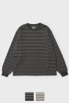ANOTHER OFFICE(アナザーオフィス) Ordinary Multi Stripe T オーディナリーマルチストライプTシャツ AOFSTS010