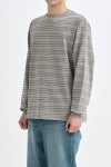 ANOTHER OFFICE(アナザーオフィス) Ordinary Multi Stripe T オーディナリーマルチストライプTシャツ AOFSTS010