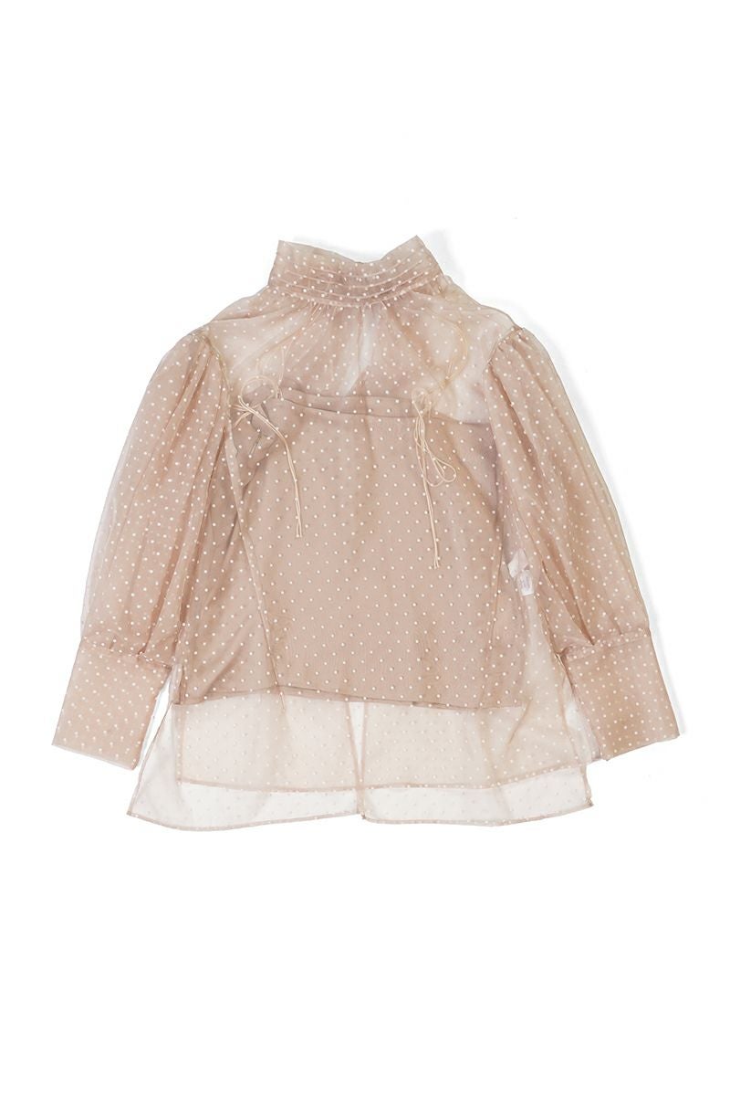 kengo(ケンゴ) kengo dot blouse ケンゴドットブラウス KBC-BL1