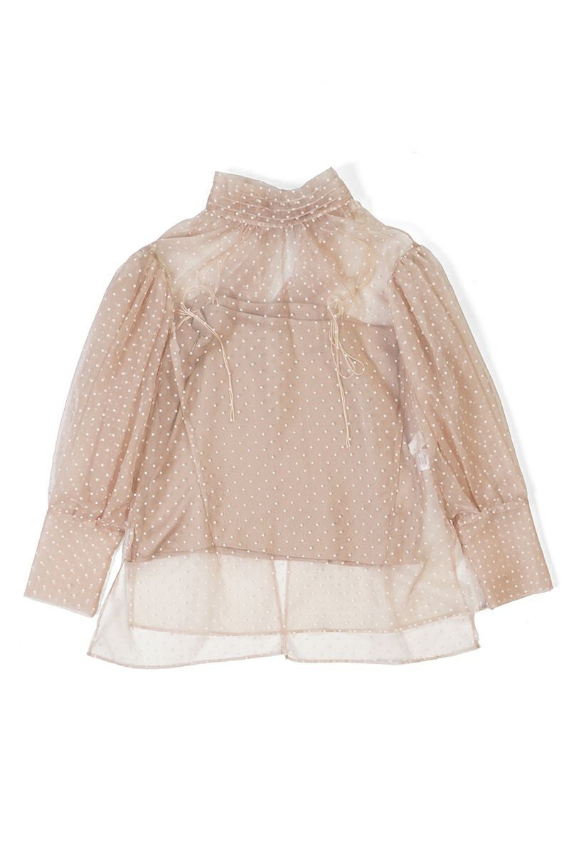 kengo(ケンゴ) kengo dot blouse ケンゴドットブラウス KBC-BL1