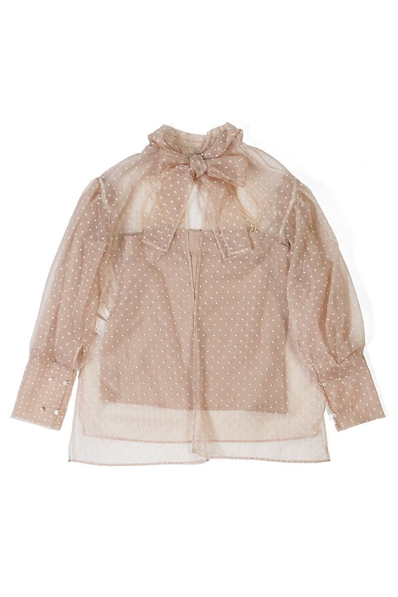 kengo(ケンゴ) kengo dot blouse ケンゴドットブラウス KBC-BL1