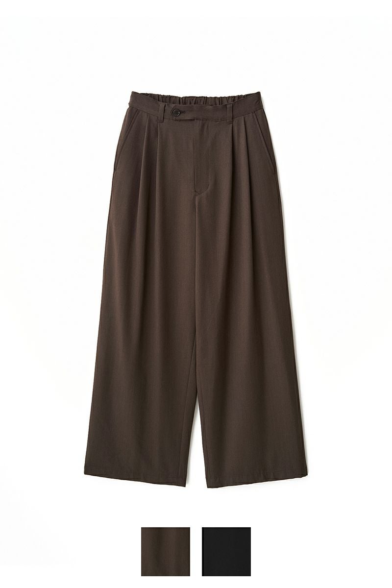 JUHA(ユハ) | JUHA(ユハ)2TUCK WIDE EASY PANTS 2タックワイドイージー