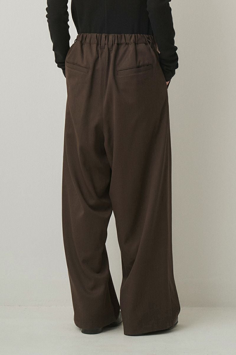 JUHA(ユハ) 2TUCK WIDE EASY PANTS 2タックワイドイージーパンツ 10220805-1