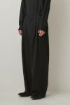JUHA(ユハ) 2TUCK WIDE EASY PANTS 2タックワイドイージーパンツ 10220805-1