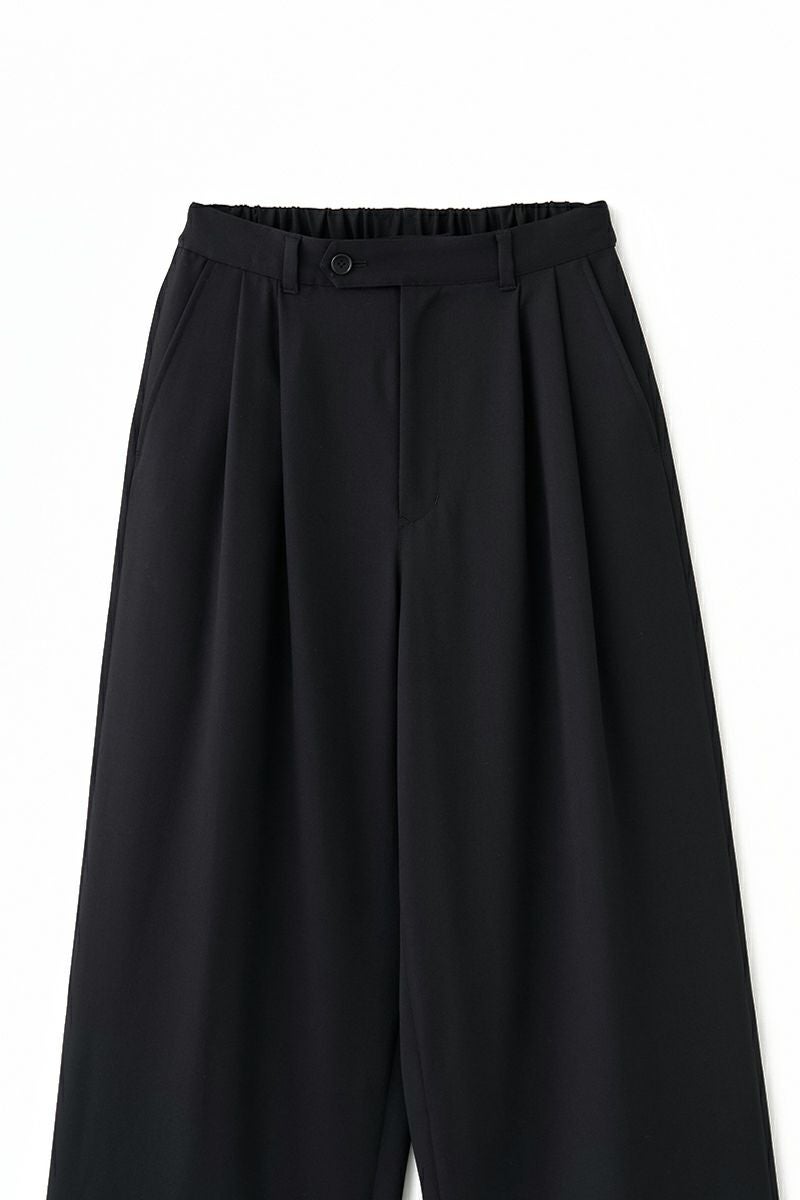 JUHA(ユハ) 2TUCK WIDE EASY PANTS 2タックワイドイージーパンツ 10220805-1