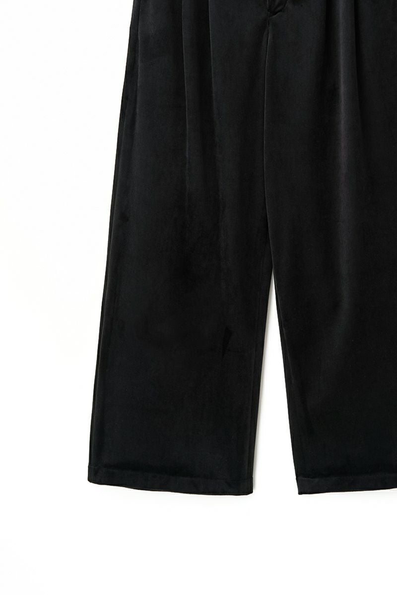 JUHA(ユハ) LUSTROUS CORDUROY WIDE PANTS ラスタラスコーデュロイワイドパンツ 10220805-2