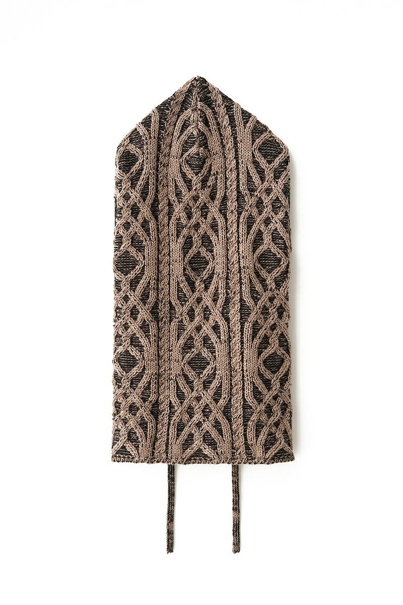 JUHA(ユハ) DUAL-TONE CABLE HOODED GAITER デュアルトーンケーブルフードゲートル 10220901