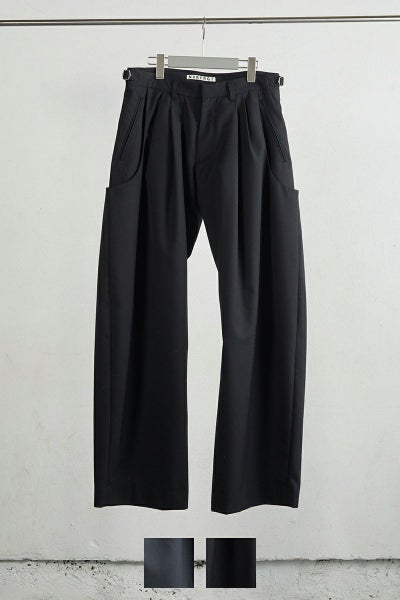 NVRFRGT(ネバーフォーゲット) CURVED LEG UTILITY TROUSERS カーブレッグユーティリティトラウザーズ NF252P01