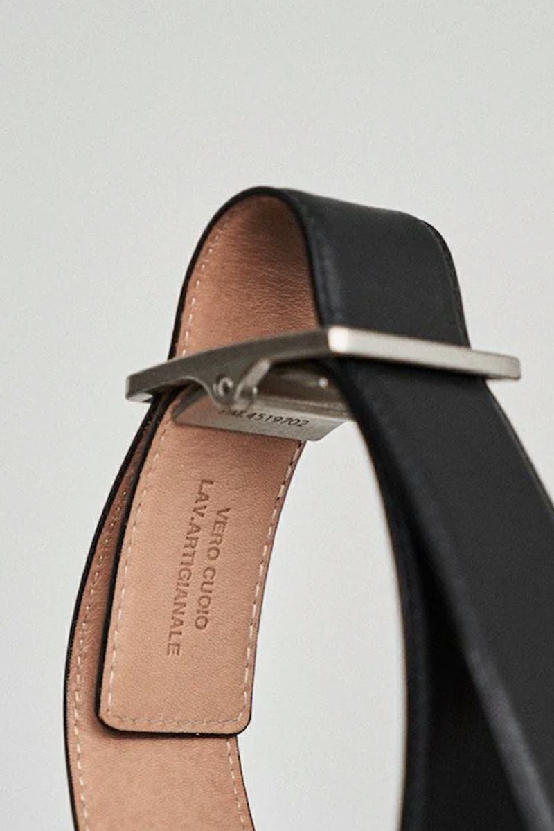 Gr000aphpaper(グラフペーパー)Holeless Leather Classic Belt ホールレスレザークラシックベルト GU252-90033B