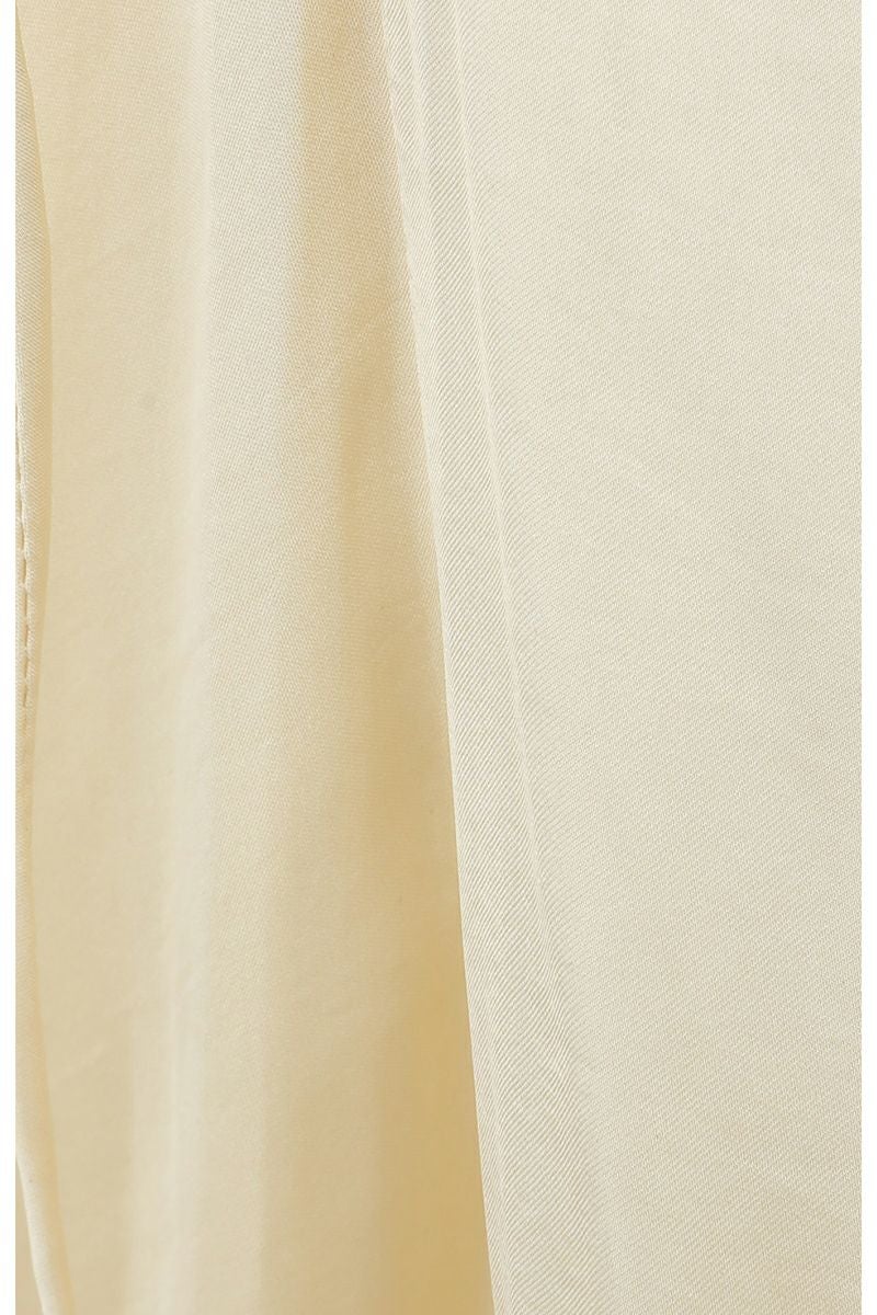 CLANE(クラネ) DRAPE SATIN CAMISOLE TOPS ドレープサテンキャミソールトップス 18122-4282