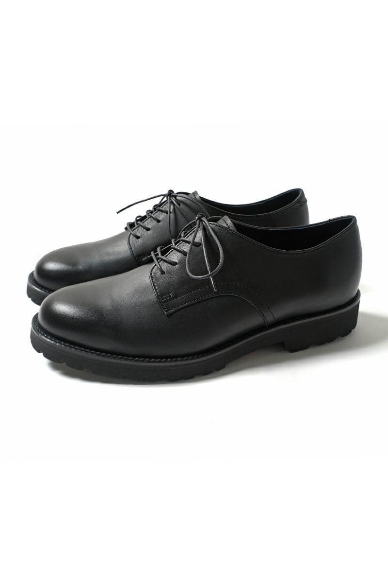 PADRONE(パドローネ) DERBY PLAIN TOE SHOES (WATER PROOF LEATHER) ダービープレーントゥシューズ ウォータープルーフレザー PU8759-2008-23C