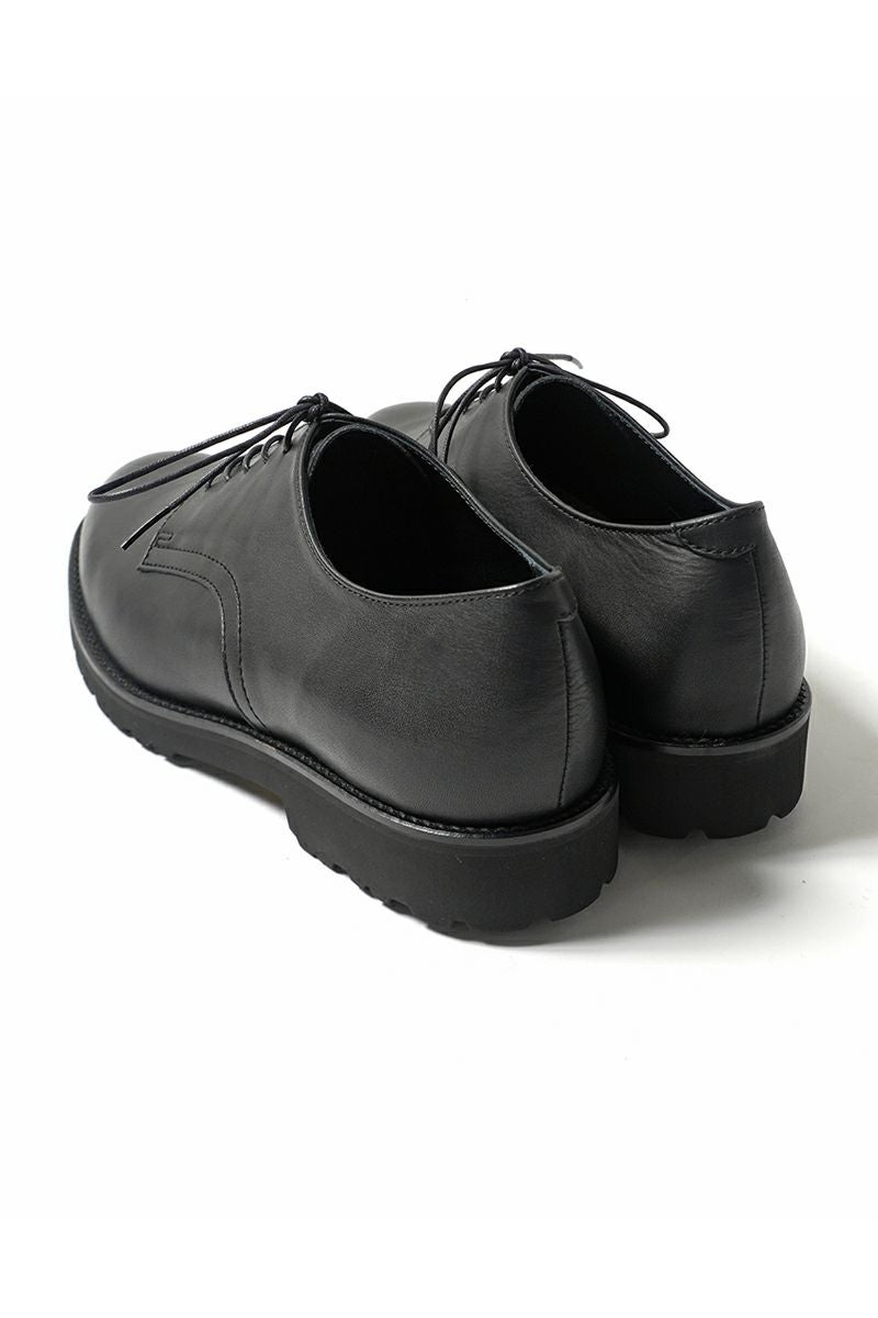 PADRONE(パドローネ) DERBY PLAIN TOE SHOES (WATER PROOF LEATHER) ダービープレーントゥシューズ ウォータープルーフレザー PU8759-2008-23C