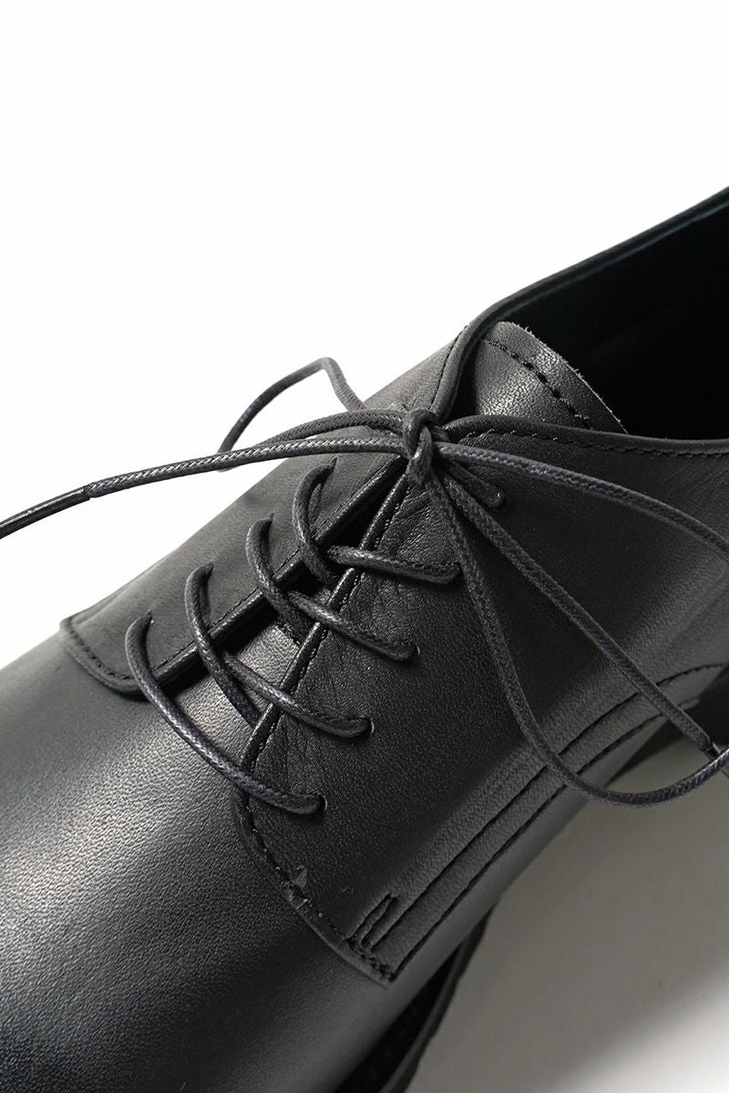 PADRONE(パドローネ) DERBY PLAIN TOE SHOES (WATER PROOF LEATHER) ダービープレーントゥシューズ ウォータープルーフレザー PU8759-2008-23C