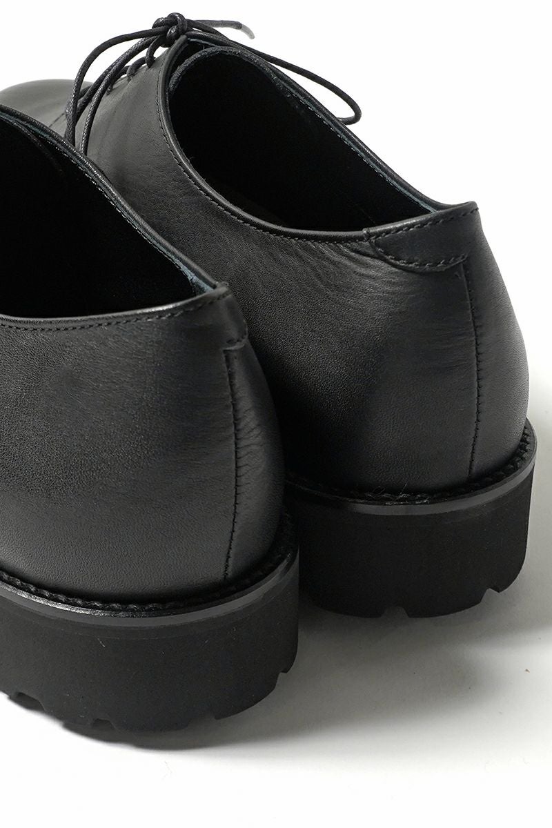 PADRONE(パドローネ) DERBY PLAIN TOE SHOES (WATER PROOF LEATHER) ダービープレーントゥシューズ ウォータープルーフレザー PU8759-2008-23C
