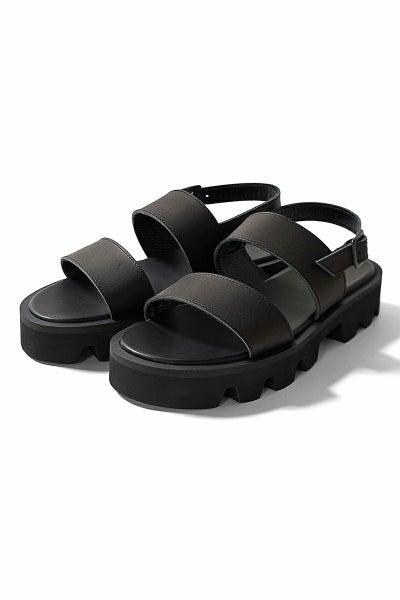 PADRONE(パドローネ) CS BACK STRAP SANDALS チャンキーソールバックストラップサンダル PU2308-3206-24A