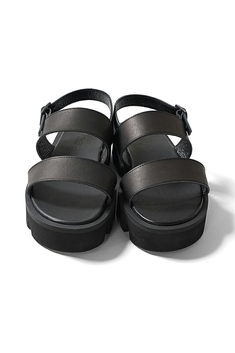 PADRONE(パドローネ) CS BACK STRAP SANDALS チャンキーソールバックストラップサンダル PU2308-3206-24A
