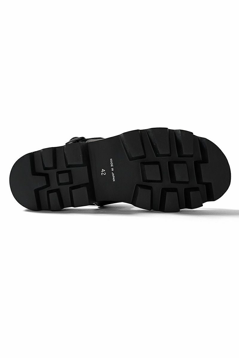 PADRONE(パドローネ) CS BACK STRAP SANDALS チャンキーソールバックストラップサンダル PU2308-3206-24A