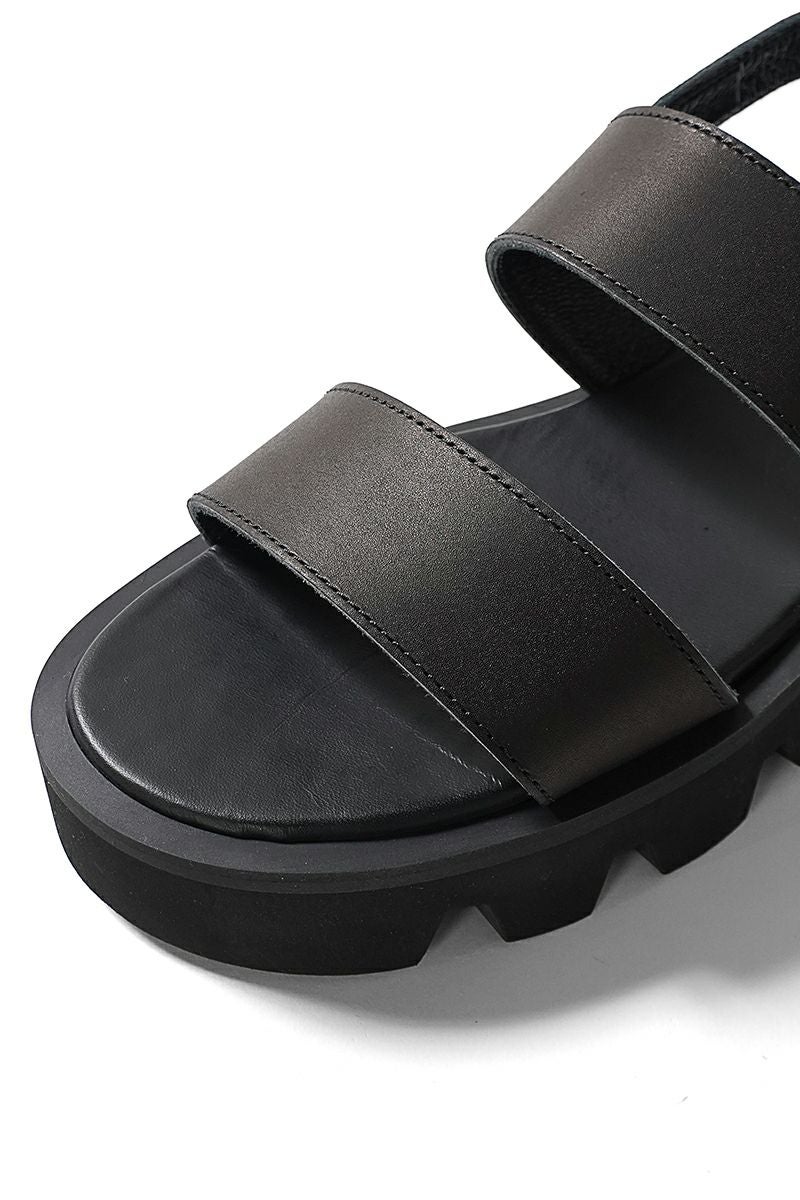 PADRONE(パドローネ) CS BACK STRAP SANDALS チャンキーソールバックストラップサンダル PU2308-3206-24A