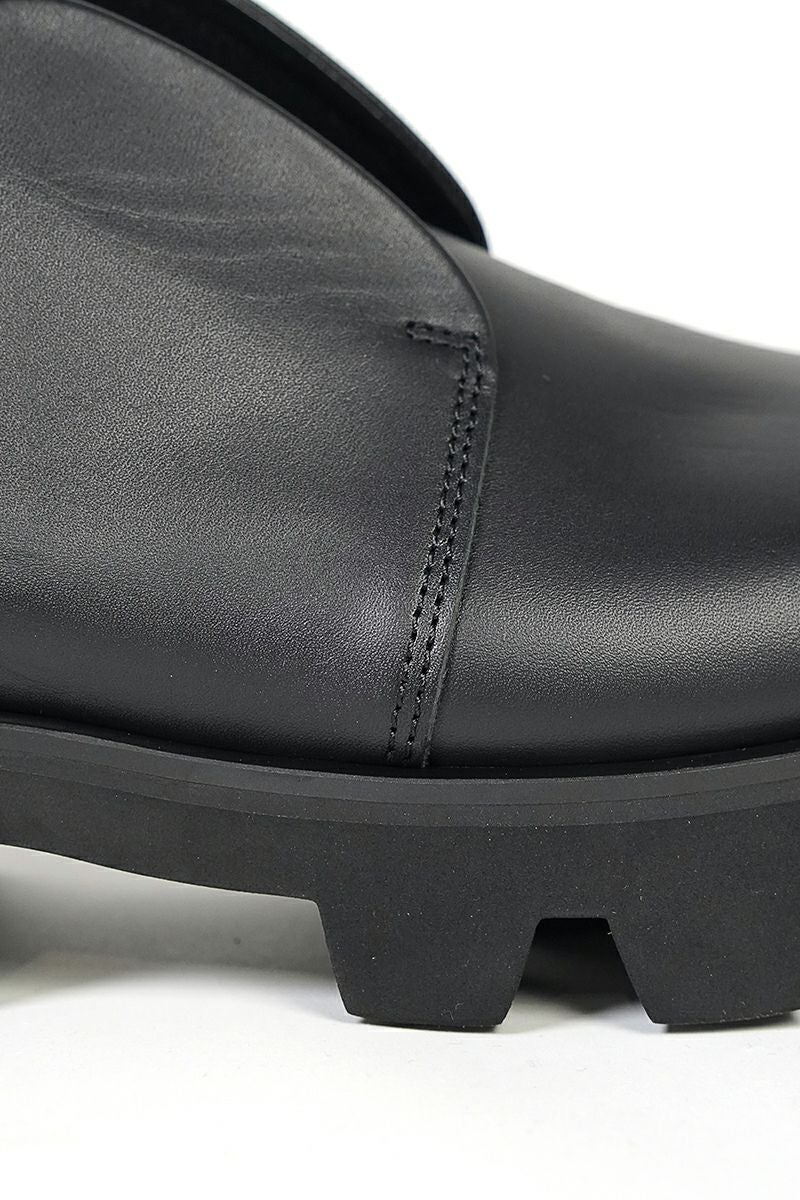 PADRONE(パドローネ) INSTEP GORE SHORT BOOTS with Chunky Sole インステップゴアショートブーツ チャンキーソール PU7358-1233-22A