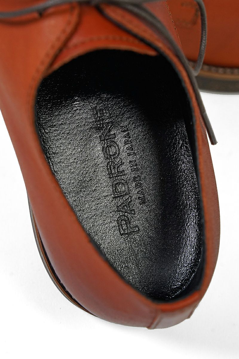 PADRONE(パドローネ) DERBY PLAIN TOE SHOES JACK III (WATER PROOF LEATHER) ダービープレーントゥーシューズ ジャック ウォータープルーフレザー PU7358-2033-16A