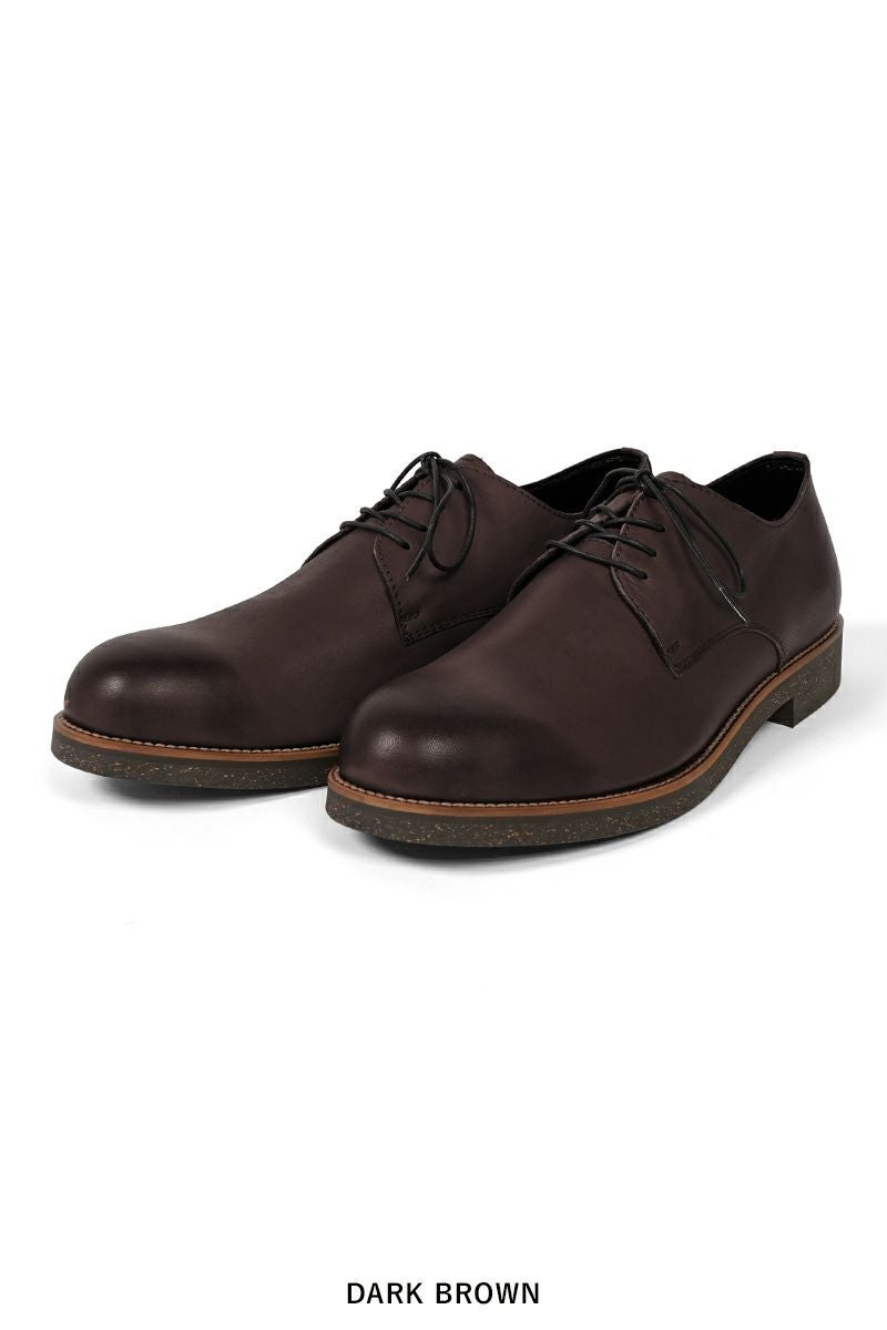 PADRONE(パドローネ) DERBY PLAIN TOE SHOES JACK III (WATER PROOF LEATHER) ダービープレーントゥーシューズ ジャック ウォータープルーフレザー PU7358-2033-16A