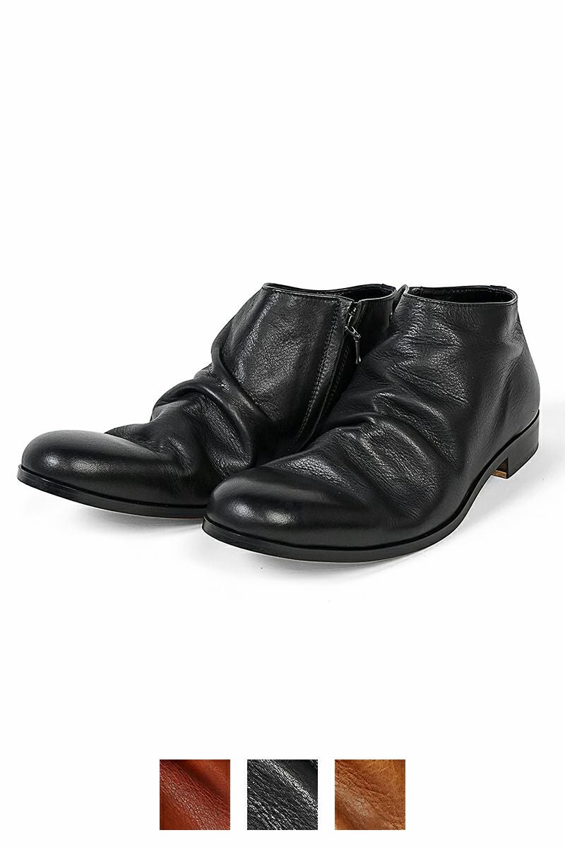 PADRONE(パドローネ) | PADRONE(パドローネ)SHORT SIDE ZIP BOOTS