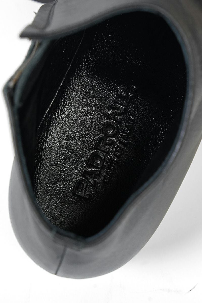 PADRONE(パドローネ) SHORT SIDE ZIP BOOTS TRACY ショートサイドジップブーツ トレイシー PU8395-1203-12C