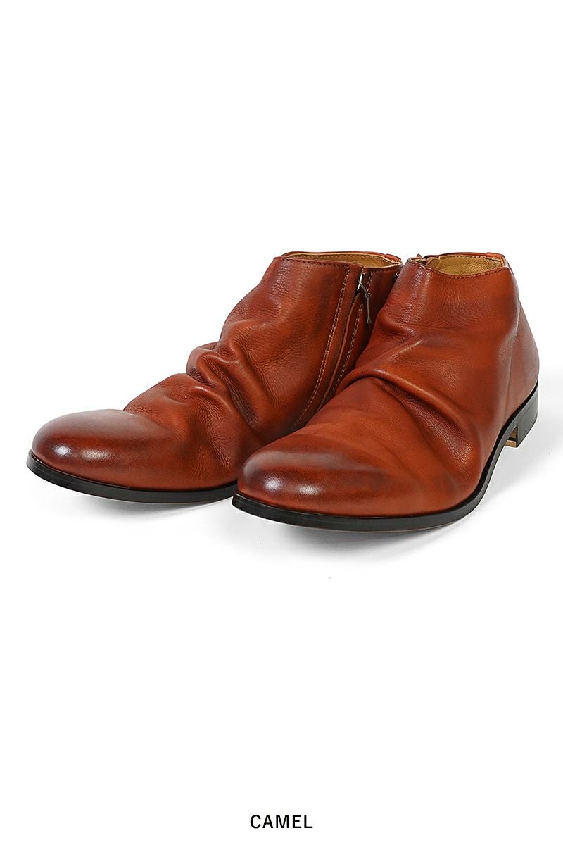 PADRONE(パドローネ) | PADRONE(パドローネ)SHORT SIDE ZIP BOOTS