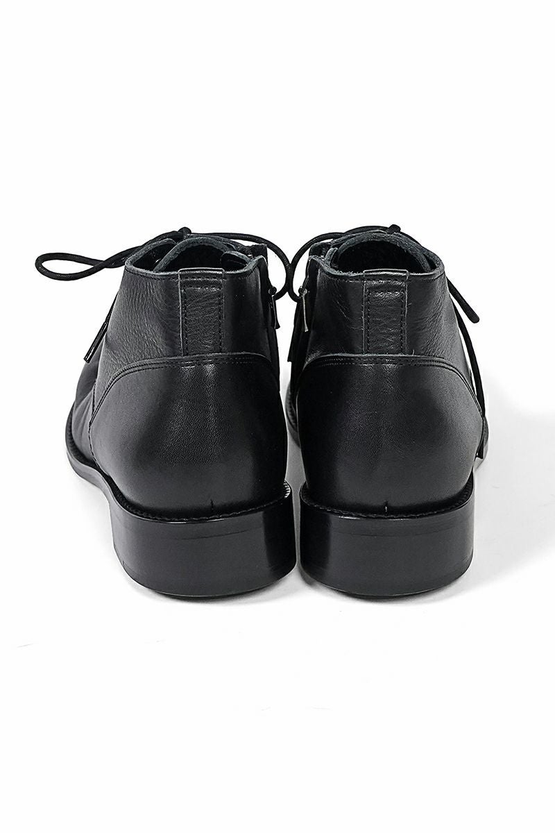 PADRONE(パドローネ) CHUKKA BOOTS with SIDE ZIP BAGGIO チャッカブーツ サイドジップ バッジオ PU7358-1205-13D