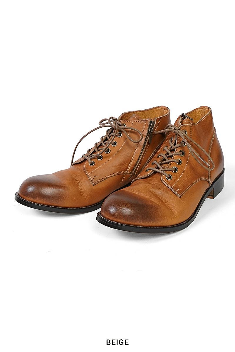 PADRONE(パドローネ) | PADRONE(パドローネ)CHUKKA BOOTS with SIDE