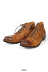 PADRONE(パドローネ) CHUKKA BOOTS with SIDE ZIP BAGGIO チャッカブーツ サイドジップ バッジオ PU7358-1205-13D
