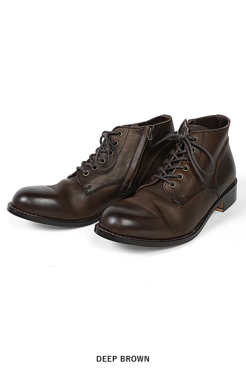 PADRONE(パドローネ) | PADRONE(パドローネ)CHUKKA BOOTS with SIDE