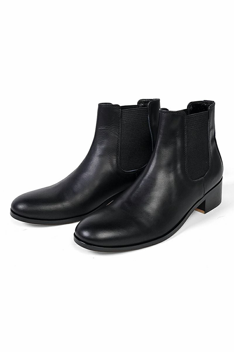 PADRONE(パドローネ) BL SIDE GORE BOOTS サイドゴアレザーヒールブーツ PU8394-1101-21A