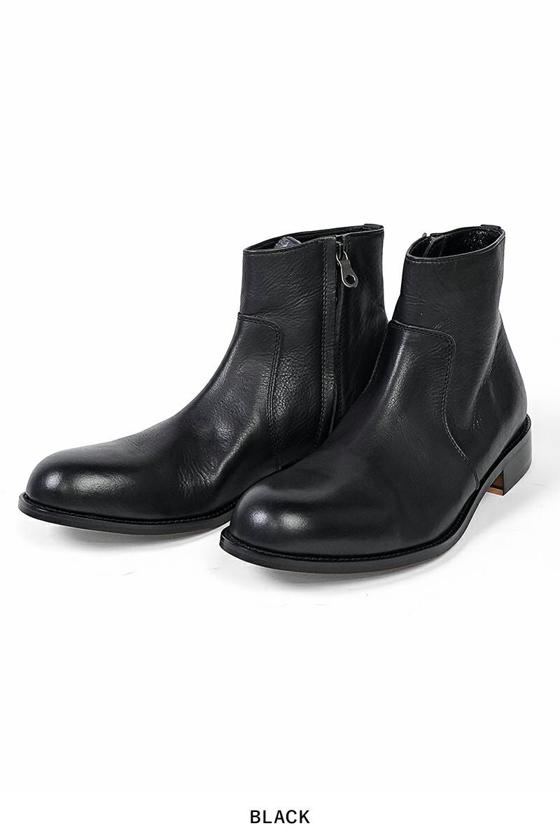 PADRONE(パドローネ) SIDE ZIP BOOTS RAUL サイドジップブーツ ラウル PU7358-1118-15A