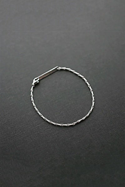 TEN.(テン) バリーコーンチェーンブレスレット SV br-0045