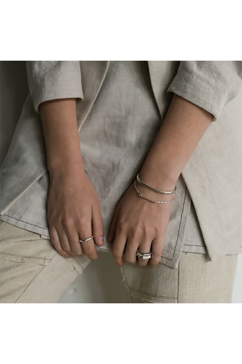 TEN.(テン) バリーコーンチェーンブレスレット SV br-0045