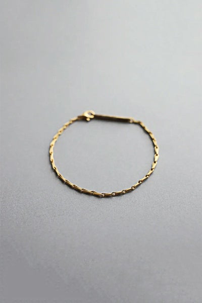 TEN.(テン) バリーコーンチェーンブレスレット GD brg-0045