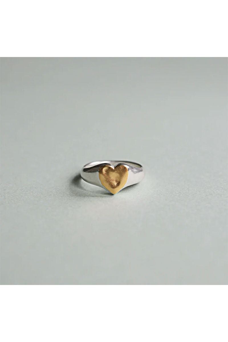 TEN.(テン) ハートシグネットリング MIX rgx-0151
