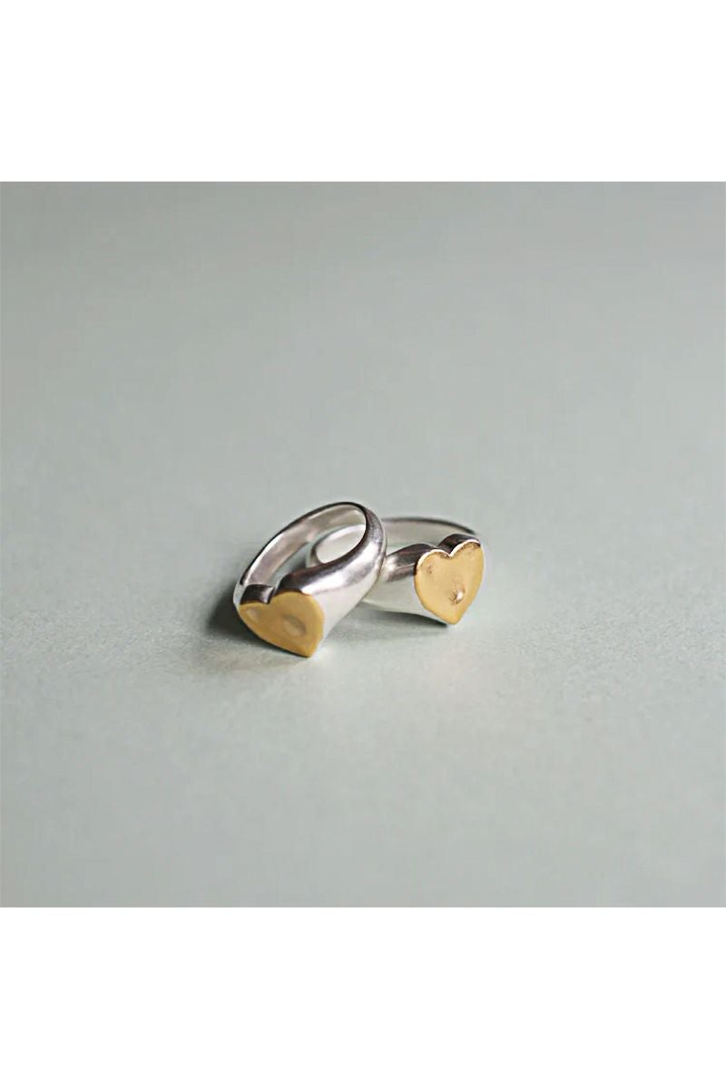 TEN.(テン) ハートシグネットリング MIX rgx-0151