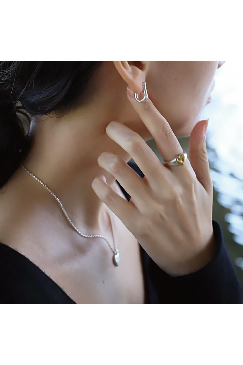 TEN.(テン) ハートシグネットリング MIX rgx-0151