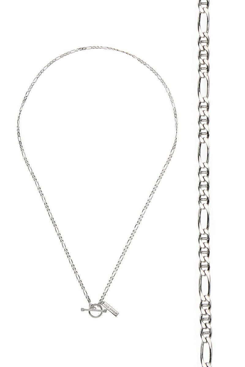 XOLO(ショロ) Figaro Gucci Necklace SILVER -2mm- フィガログッチネックレス シルバー XON055-50