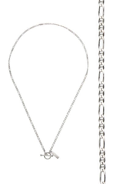 XOLO(ショロ) Figaro Gucci Necklace SILVER -2mm- フィガログッチネックレス シルバー XON055-50