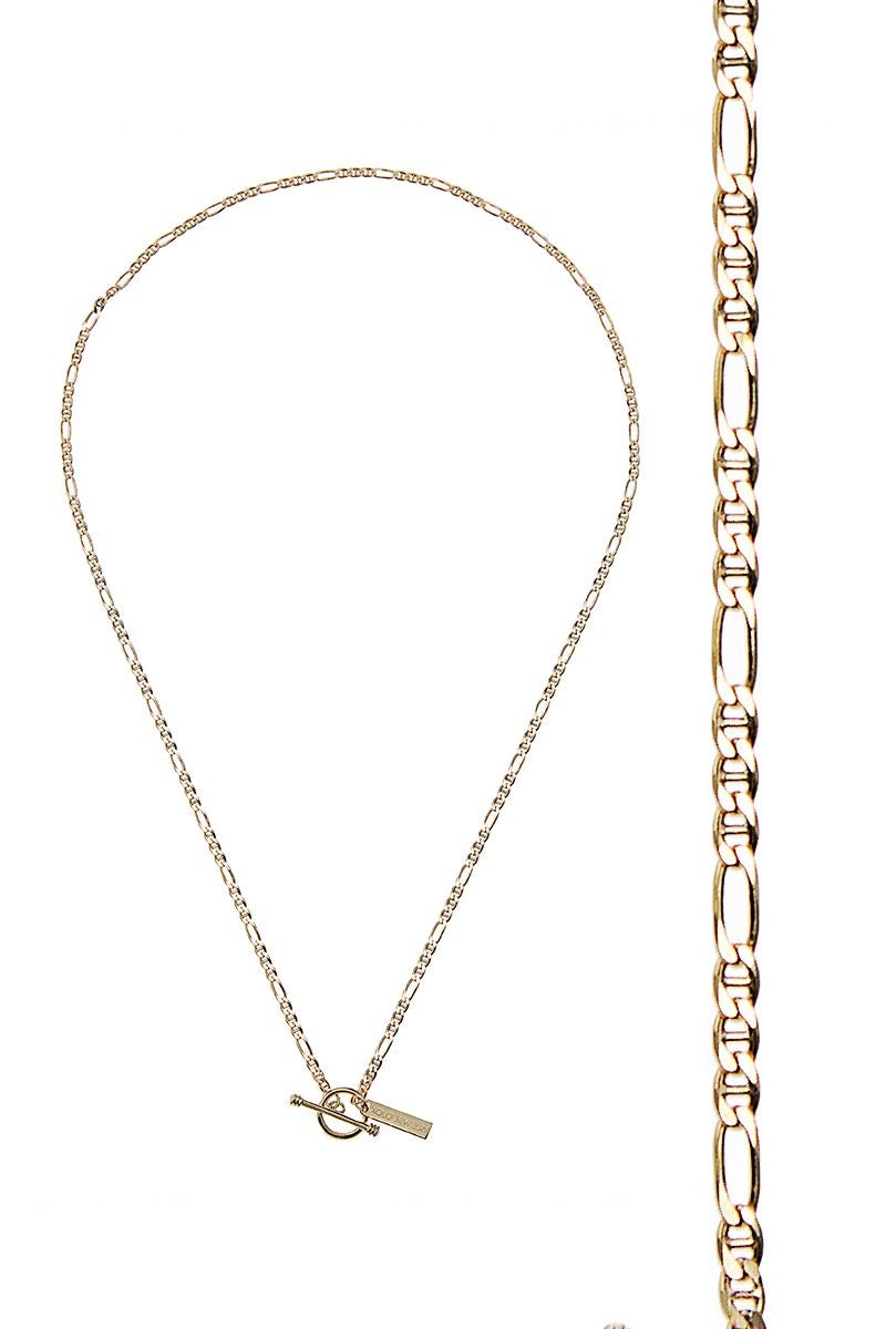 XOLO(ショロ) Figaro Gucci Necklace GOLD -2mm- フィガログッチネックレス ゴールド XON055G